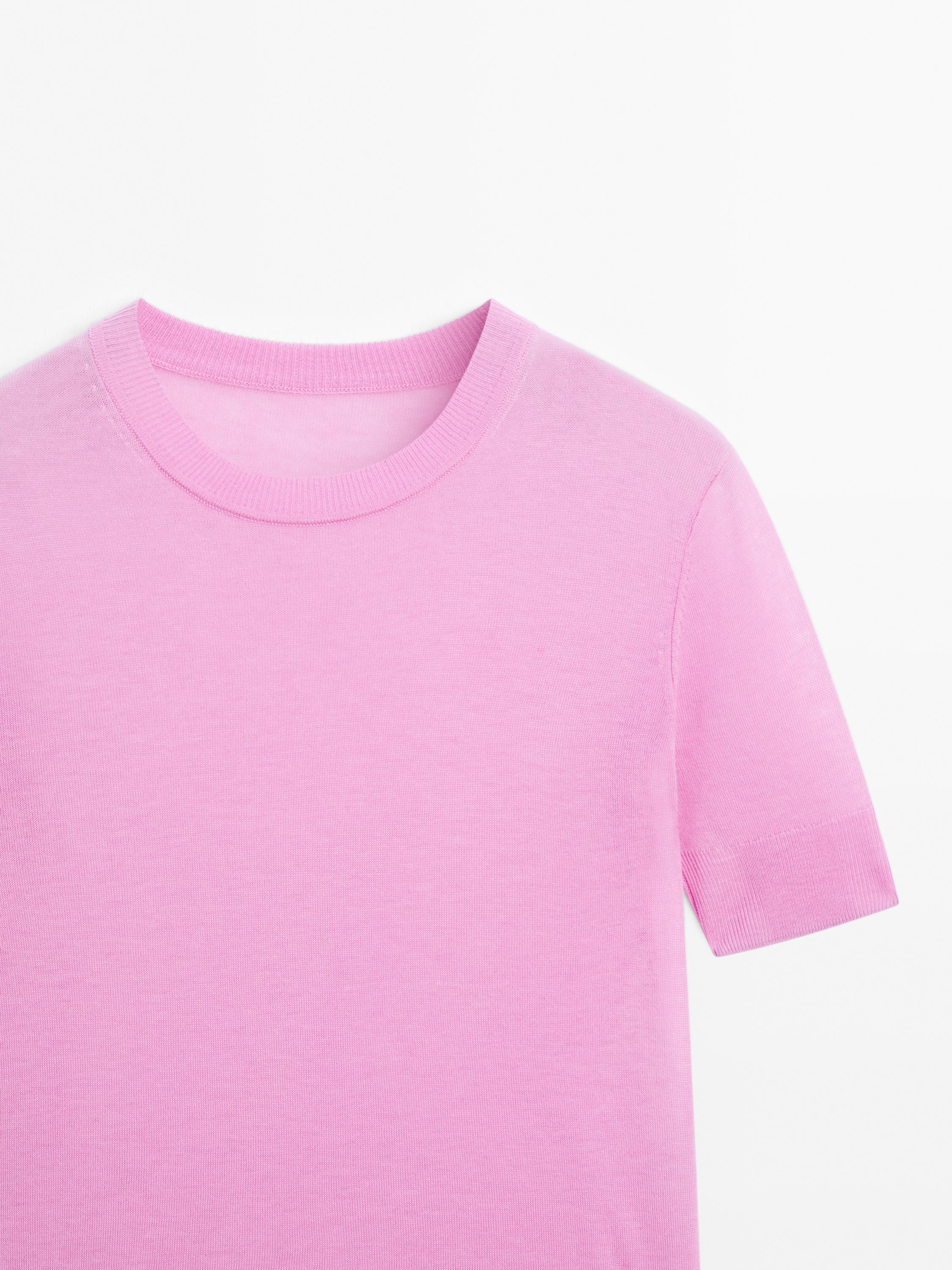 Pull en maille à manches courtes - STUDIO